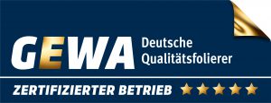 Auto folieren: Christian Benner ist der erste GEWA-zertifizierte Folierer in Rheinland-Pfalz